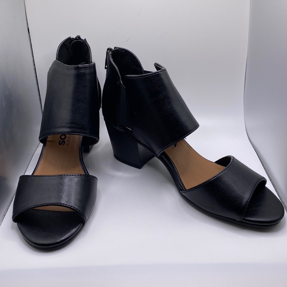 New Never Worn Sonoma Open Toe Heels sz 7.5